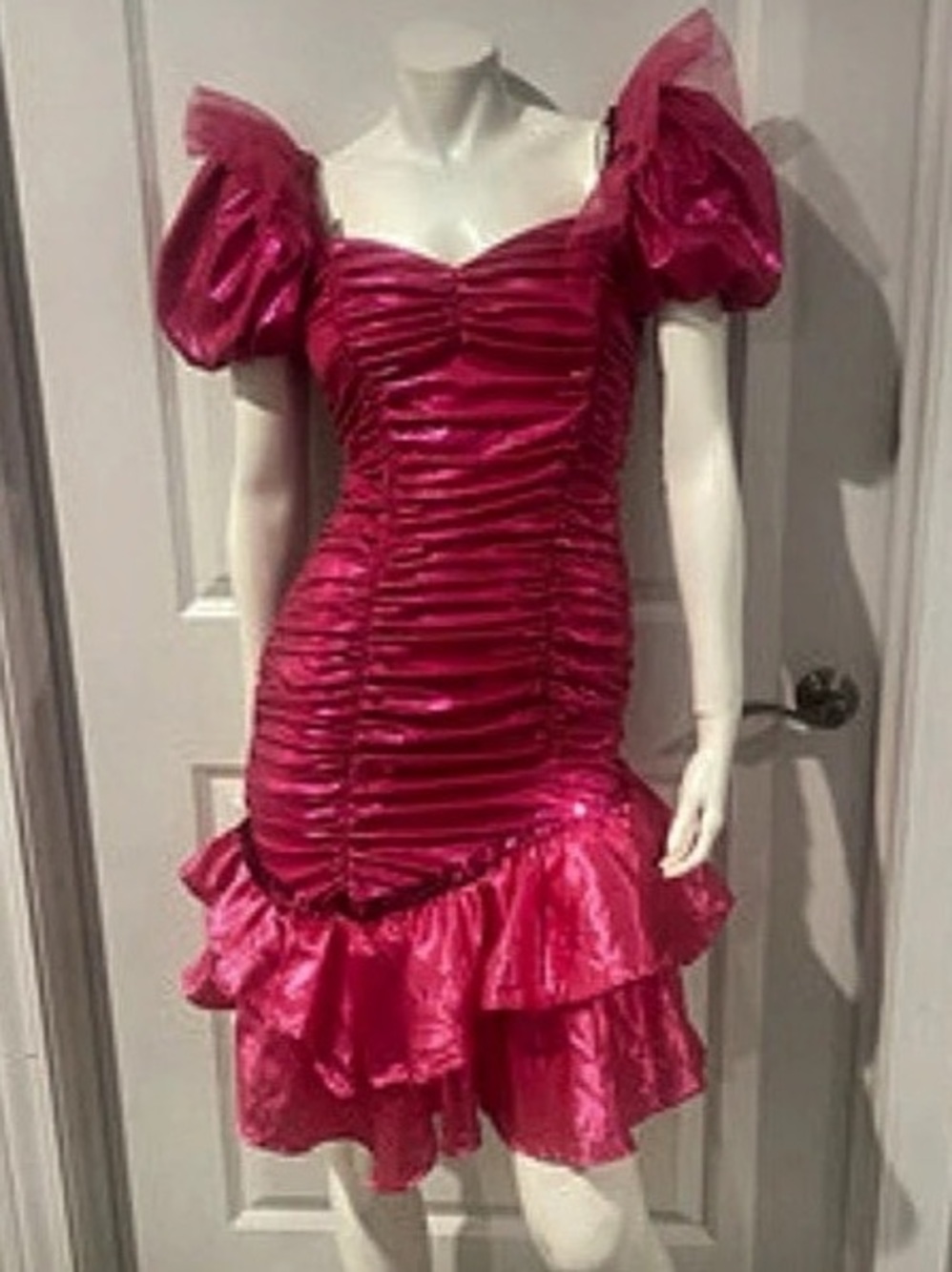 Spirit Halloween Pink 80s Dress Costume